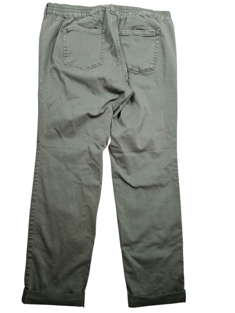 TORRID Weekend Twill Midrise Straight Leg Casual Pants In 00R (10) - Picture 7 of 11